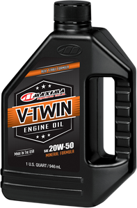 V-Twin Oil - 20W-50 - 1 U.S. quart