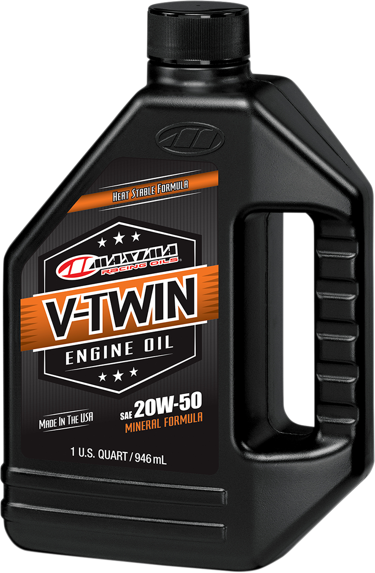 V-Twin Oil - 20W-50 - 1 U.S. quart
