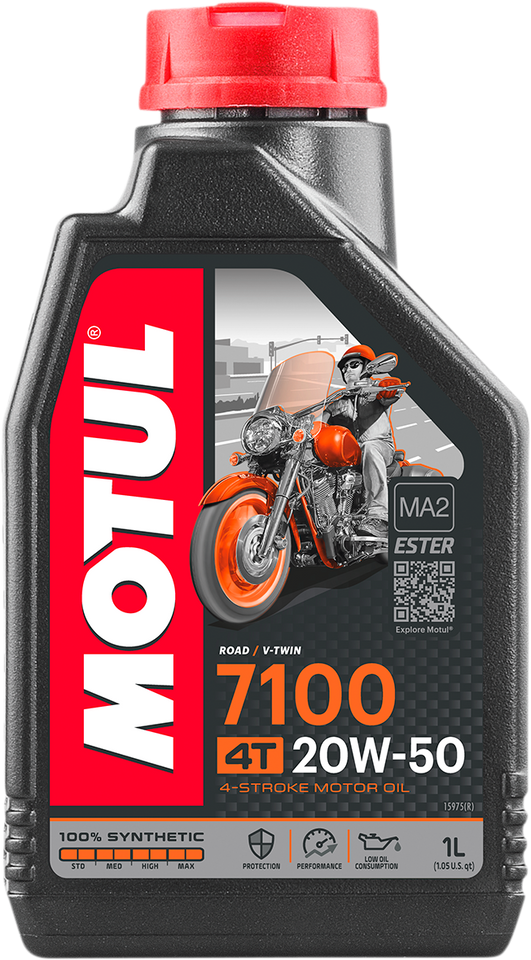 7100 4T Synthetic Oil - 20W-50 - 1 L - Lutzka's Garage