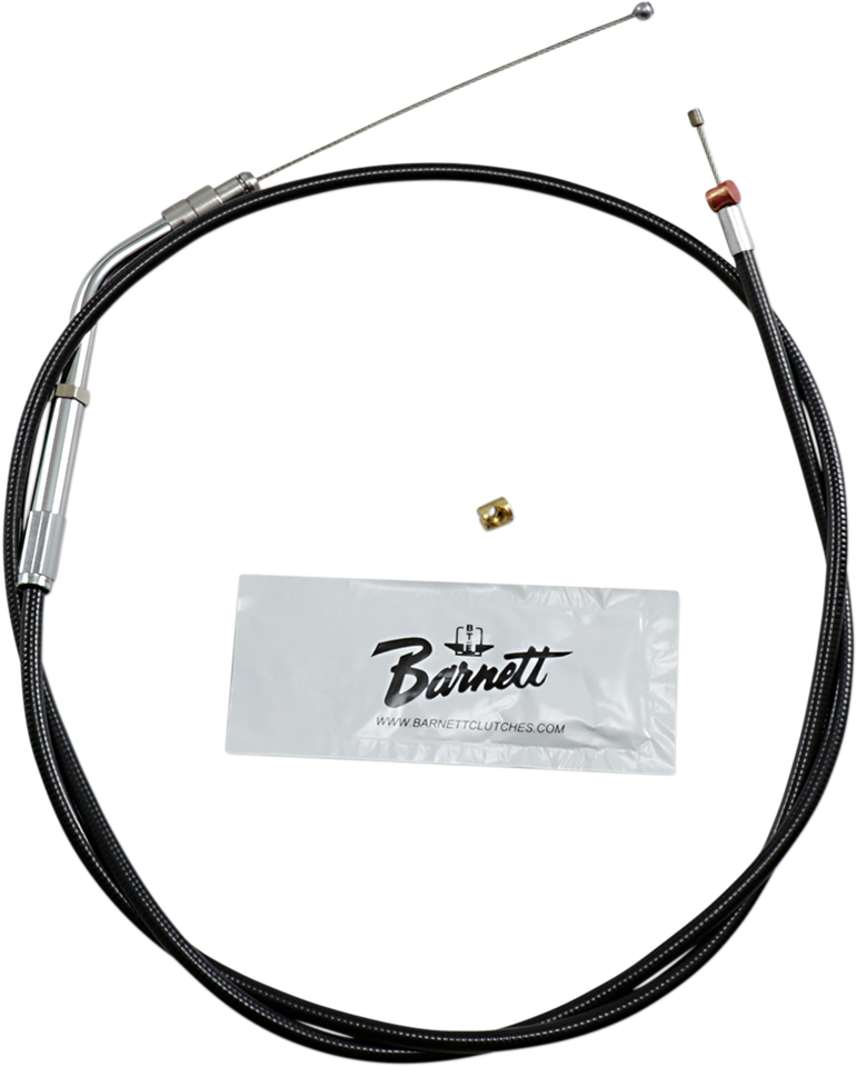 Throttle Cable - +6" - Black - Lutzka's Garage