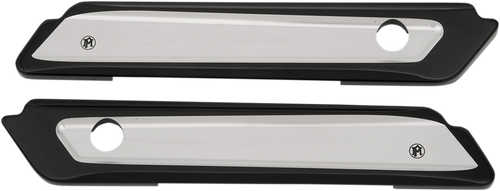 Saddlebag Latch - Black Chrome - Contrast Cut - Lutzka's Garage