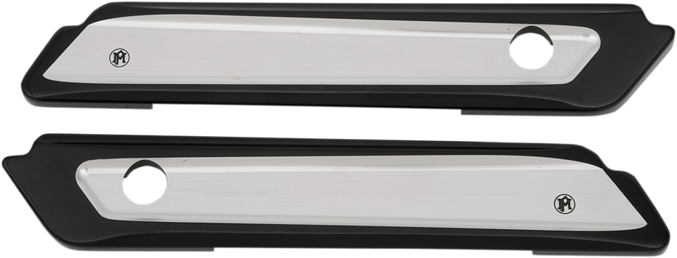 Saddlebag Latch - Black Chrome - Contrast Cut - Lutzka's Garage