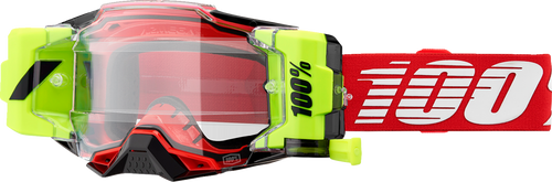 Armega Forecast Goggle - Red - Clear - Lutzka's Garage