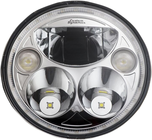 7" TruBEAM® Headlamp - Chrome - Chieftain - Lutzka's Garage