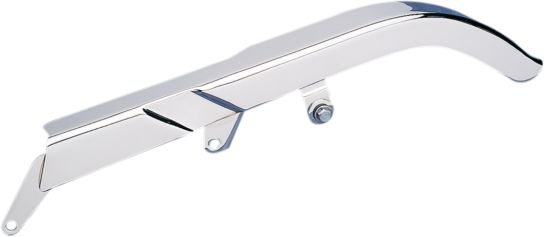 Upper Belt Guard - 93-99 FXST/FLST L88-92 International FXST/FLST - Chrome - Lutzka's Garage