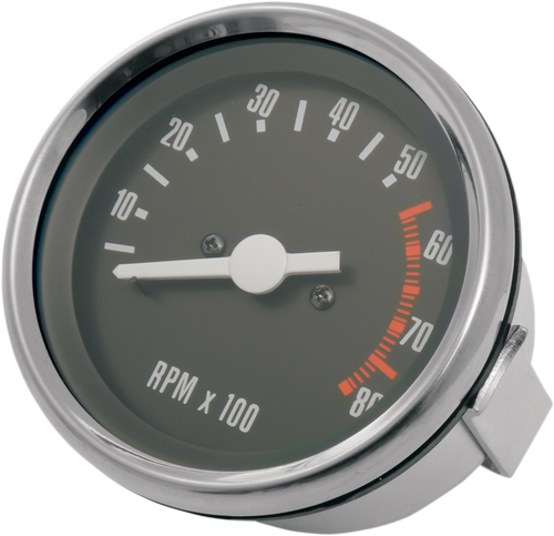 OE Style Tachometer - Stainless Steel Bezel - 2.75