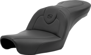 Roadsofa™ Seat - without Backrest - Black/Black Stitching - FXD 96-03