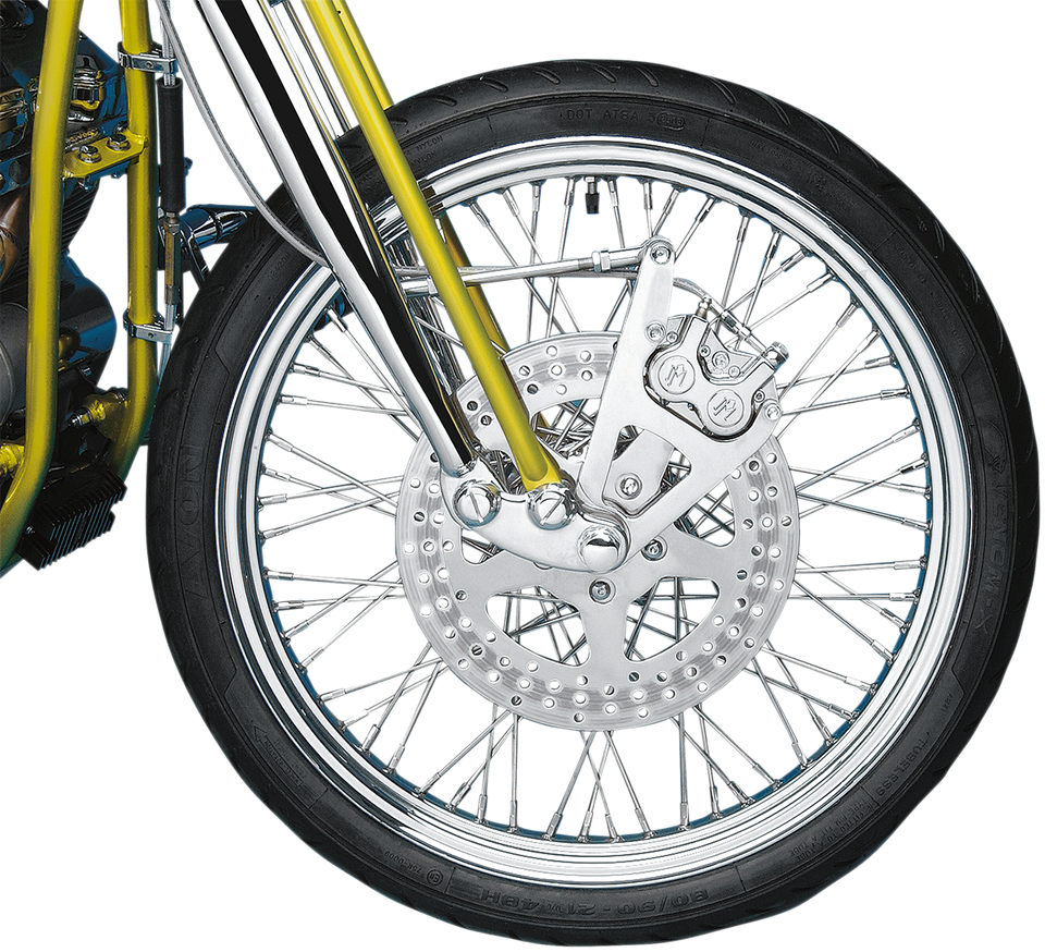 Single Disc Caliper - Front - Polished - Springer 88-99