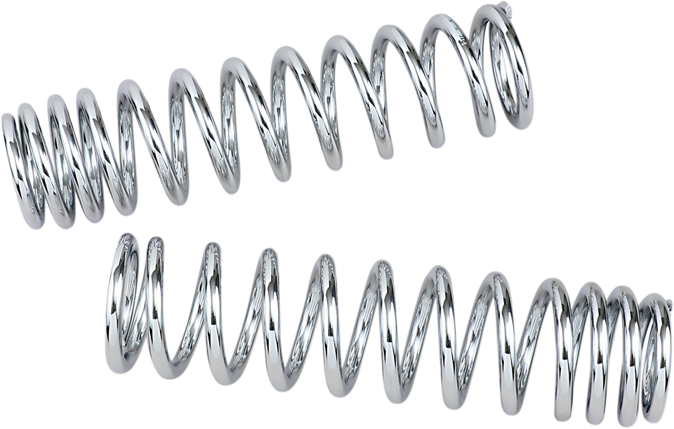 Shock Springs - 12-Series - Chrome - 120-170 lb/in - Lutzka's Garage