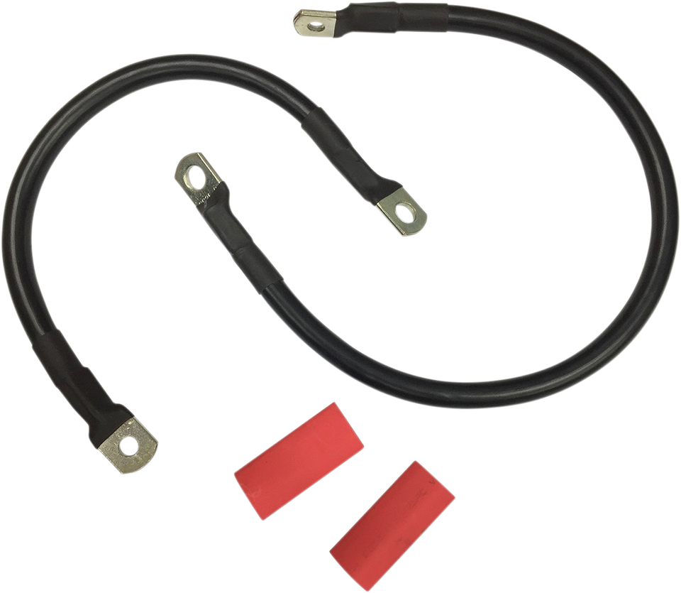 Black Battery Cable Set - 86-03 XL