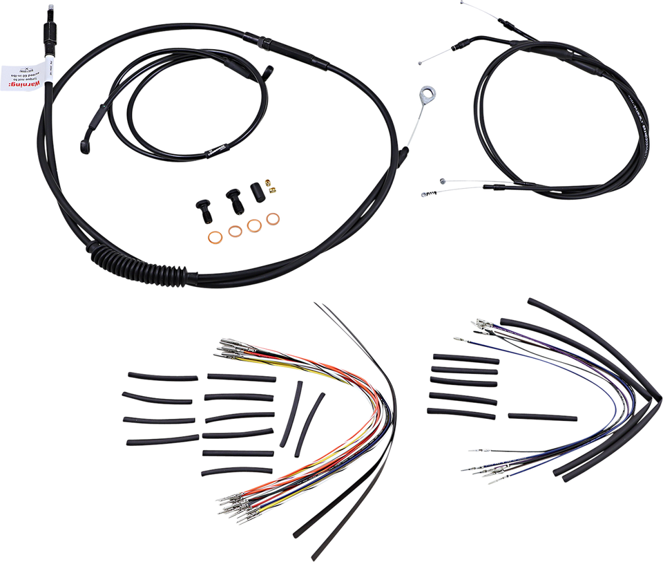 Control Kit - 12" Ape Hanger Handlebars