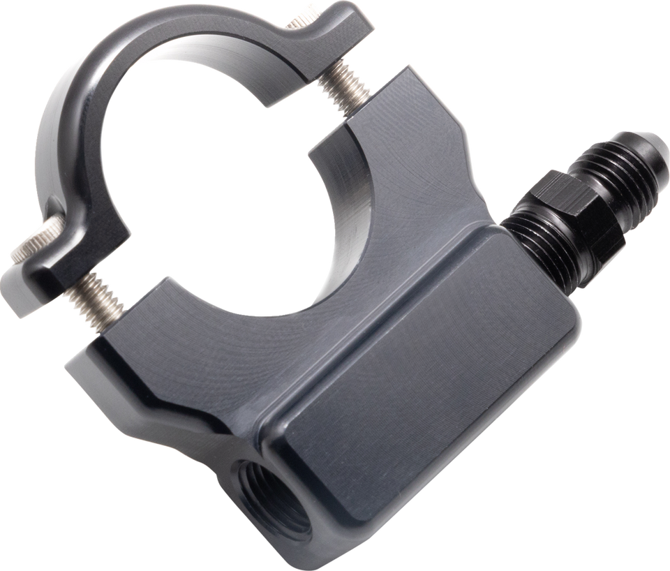 Oil Pressure Gauge Mount - 1.25" - Black - Lutzka's Garage