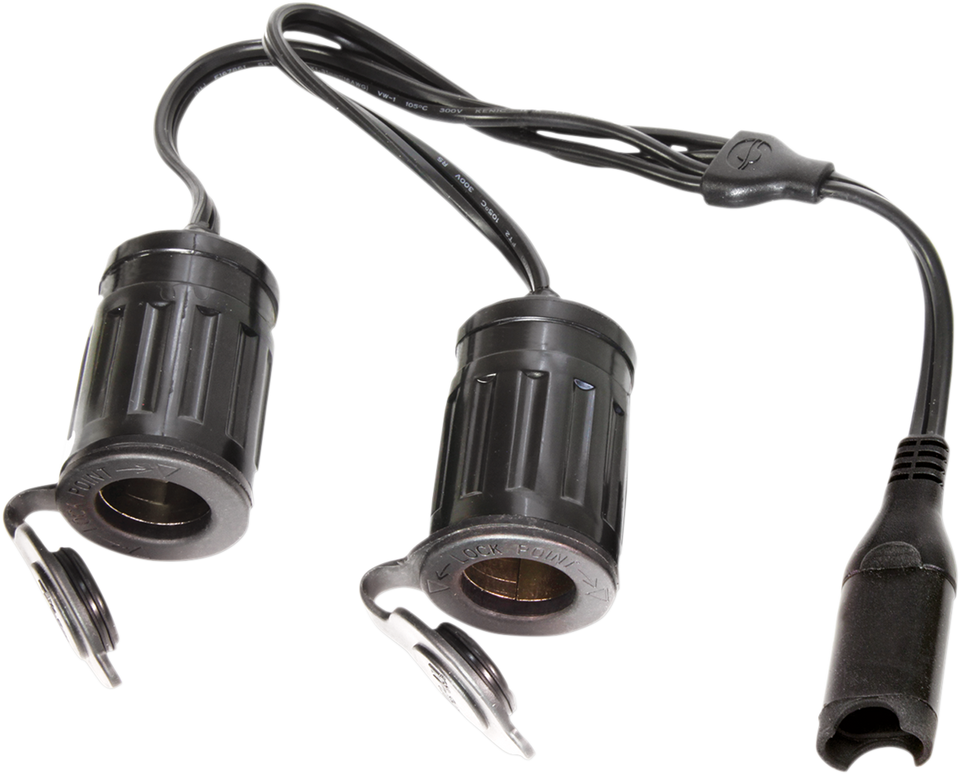 Charger Cord - SAE to Dual Socket Adapter