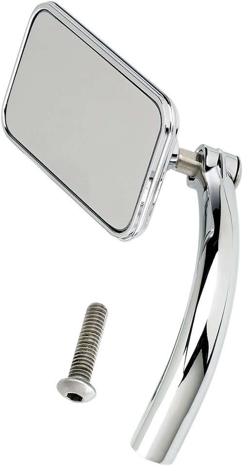 Rectangular Mirror - Chrome - Lutzka's Garage