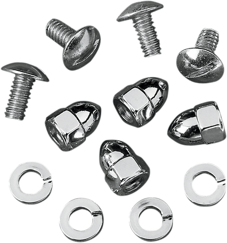 License Plate Fasteners - Acorn Nuts