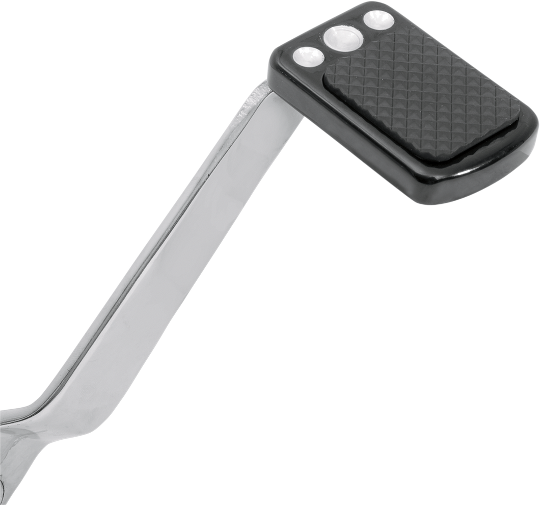 Black Brake Pedal Pad - 84-10 Softail