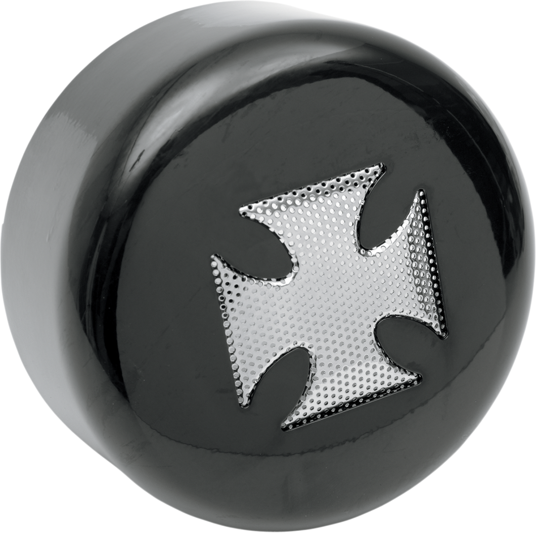 Horn Cover - Cross - 91-19 - Black - Lutzka's Garage