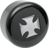 Horn Cover - Cross - 91-19 - Black - Lutzka's Garage