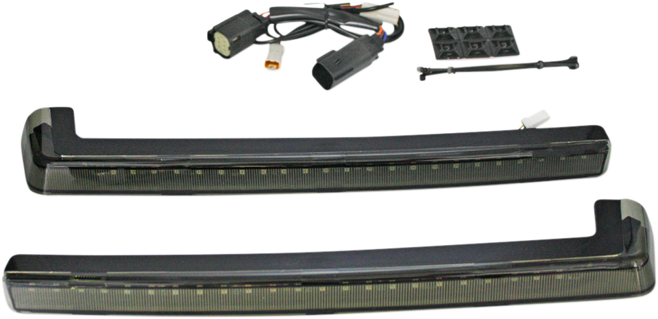LED Run/Brake/Turn Tour-Pak® Arms - Smoke Lens - 14+ - Lutzka's Garage