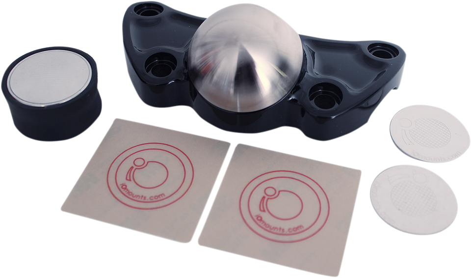 Handlebar Clamp - iOmount™ - Black - Lutzka's Garage