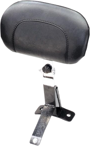 Driver Backrest Kit - Smooth - Black - Studded - Lutzka's Garage