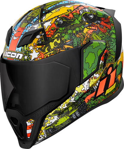 Airflite Helmet - GP23 - Green - XS - Lutzka's Garage