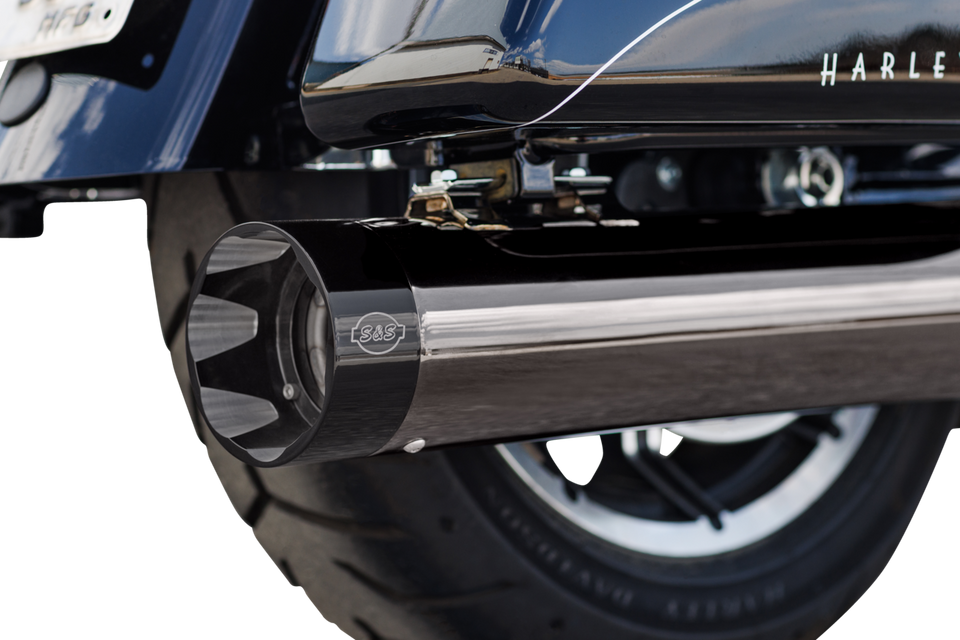 2-into-1 Lava Chrome Sidewinder Exhaust System - 49-State