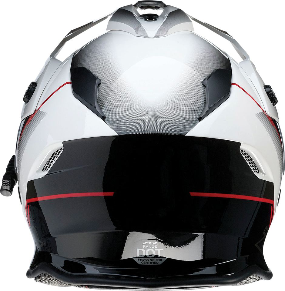 Range Helmet - Bladestorm - Black/Red/White - XS - Lutzka's Garage
