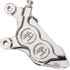 4-Piston Caliper - Chrome - Left Front - Lutzka's Garage
