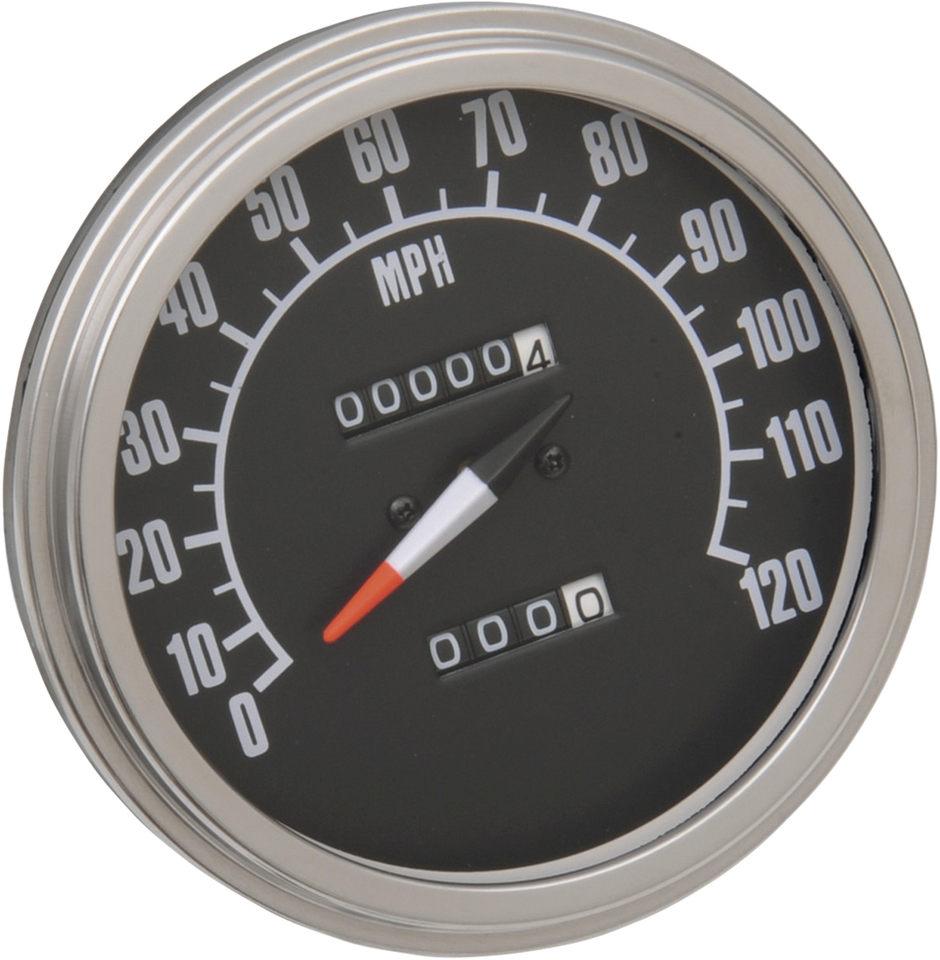 5" MPH FL-Style 2:1 Speedometer with Tach - 68-84 Black Face