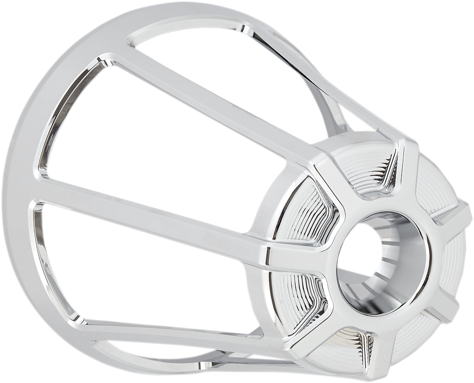 Beveled Monster Cover - Chrome - Lutzka's Garage