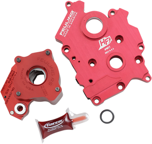 Race Oil Pump with Plate - M8