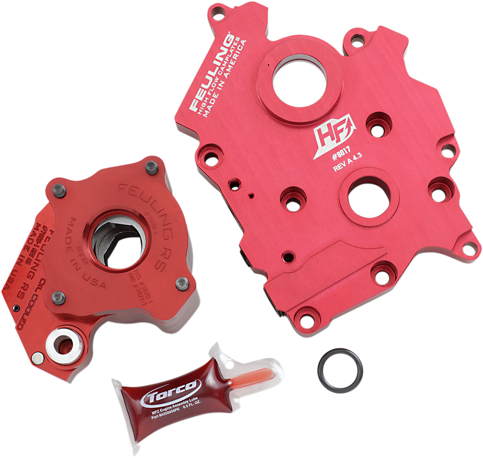 Race Oil Pump with Plate - M8