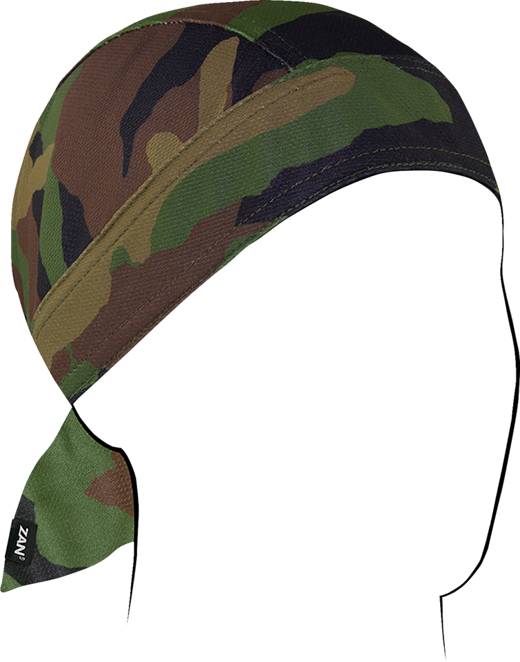 Flydanna Micro-Mesh Polyester Headwrap - Woodland Camo - Lutzka's Garage