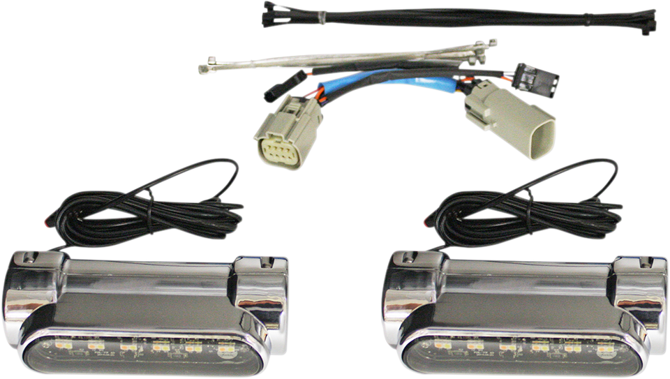 Engine Guard Light - Triglide - Chrome - Lutzka's Garage