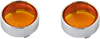Bullet Signal Lenses - Chrome/Amber - Lutzka's Garage
