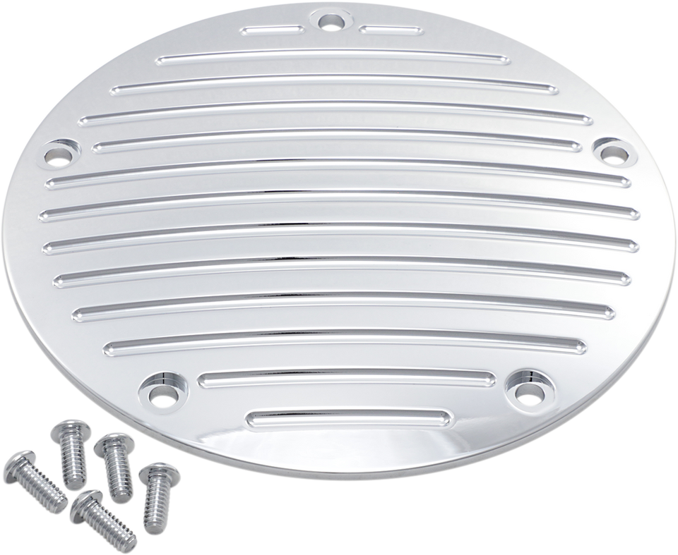 Derby Cover - Ball Milled - Big Twin