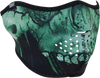 Half-Face Mask - Cyber Skull