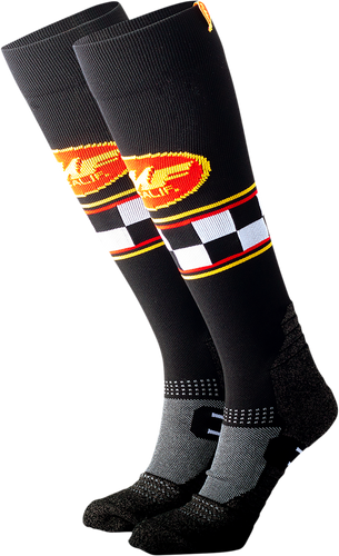 Riding Last Lap Socks - Black - One Size - Lutzka's Garage