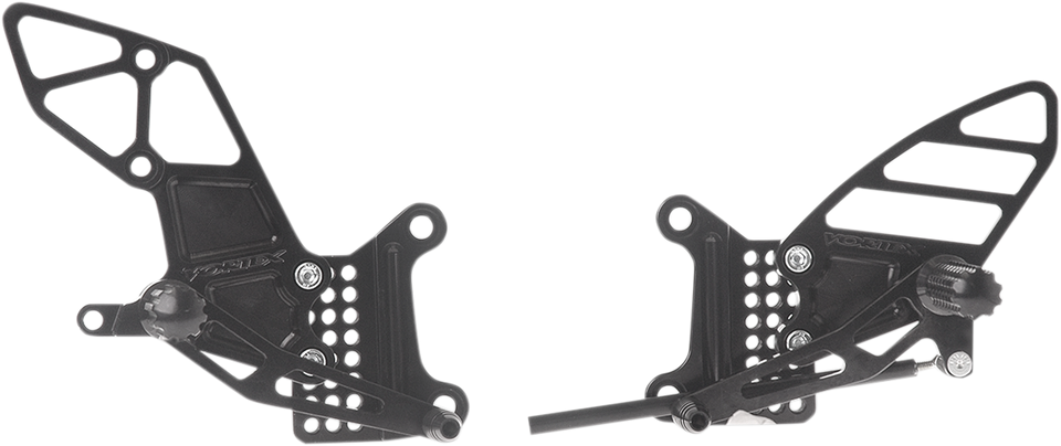 Rearset - Black - ZX6RR - Lutzka's Garage