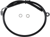 Brake Line - Softail 18+ - Black - Lutzka's Garage
