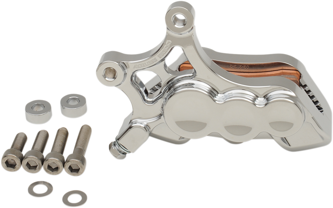 6-Piston Caliper - Front Right - Chrome - 14