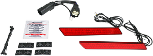 Saddlebag Latch Lights - SS6 - Red - Lutzka's Garage
