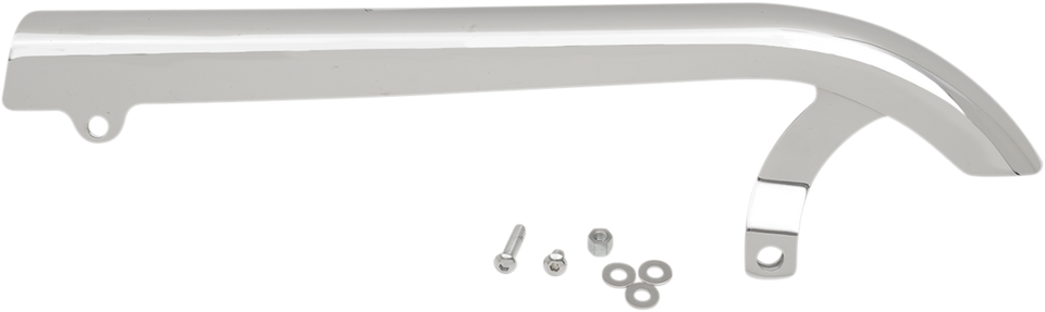 Upper Belt Guard - 07-17 FXD/FXDWG/FLD - Chrome - Lutzka's Garage