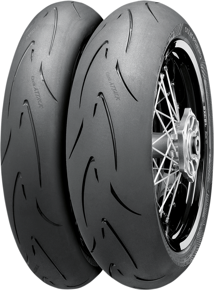 Tire - ContiAttack SM Evo - Front - 120/70R17 - 58H