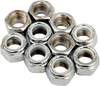 7/16-20 Chrome Nylon Nut