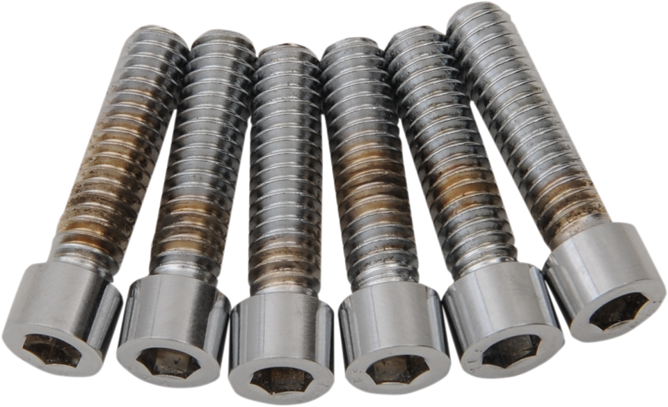 Bolt Kit M8 Transmission Top Smooth All Chrome