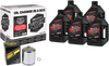 Quick Change M8 Synthetic 20W-50 Oil Change Kit - Chrome Filter