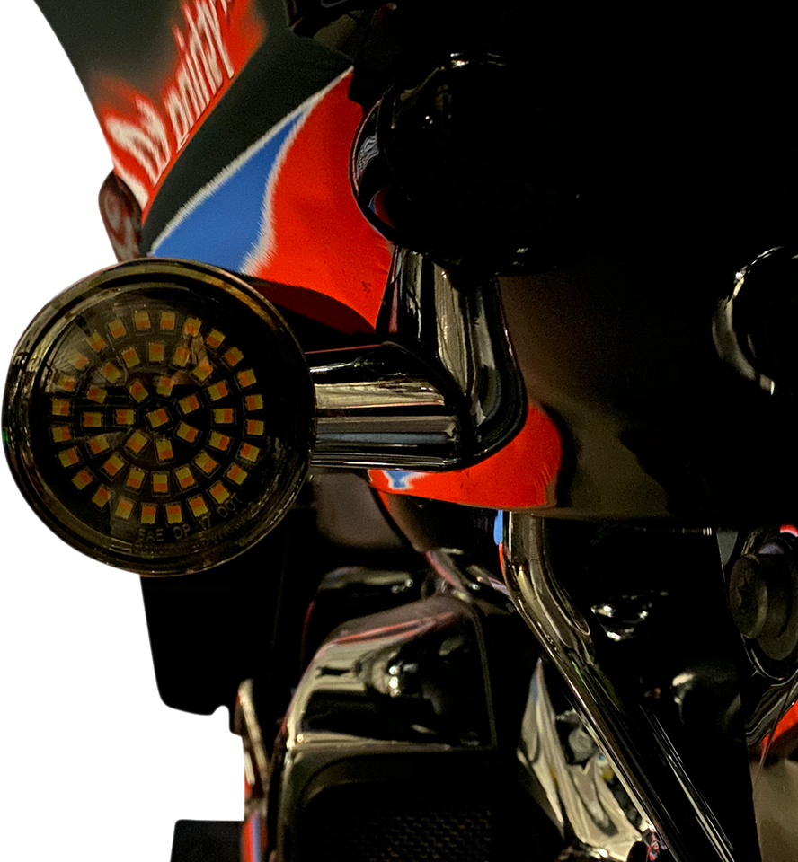 Amber/White LED Turn Signal Inserts