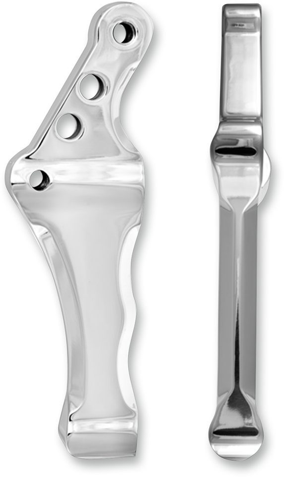 Caliper Mount - 13" - Left - Polished - Lutzka's Garage